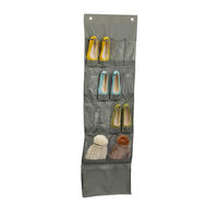 SCHUHORGANIZER - Grau, Kunststoff/Metall (47.5/158/5cm) - Relaxdays