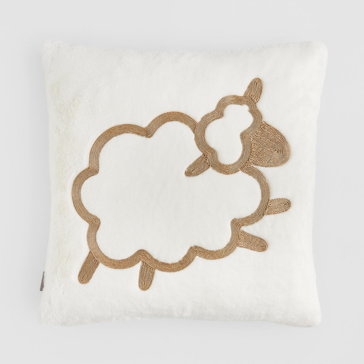KISSENBEZUG Sheepster - Weiß, Textil (45/45cm) - home&you