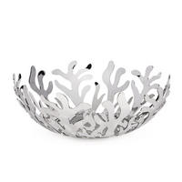 SKALA Schale Mediterraneo - ESI01-29 - Edelstahl - ø 29 cm - von Emma Silvestris - Silberfarben, Metall (29/11cm) - Alessi