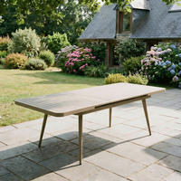 GARTENTISCH SUNNY - Champagner, Metall (90/150/78cm) - IDIMEX