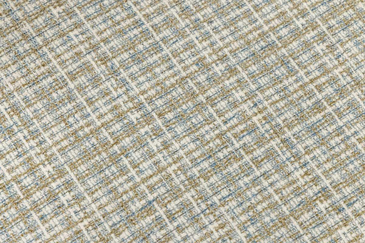 STUHL LYON Bouclé 75 cm - Blau/Schwarz, Textil/Metall (54/75/58cm) - riess-ambiente