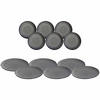 TELLERSET Matera anthrazit 12er Set - Anthrazit, Keramik (1/1/1cm) - Leonardo Living