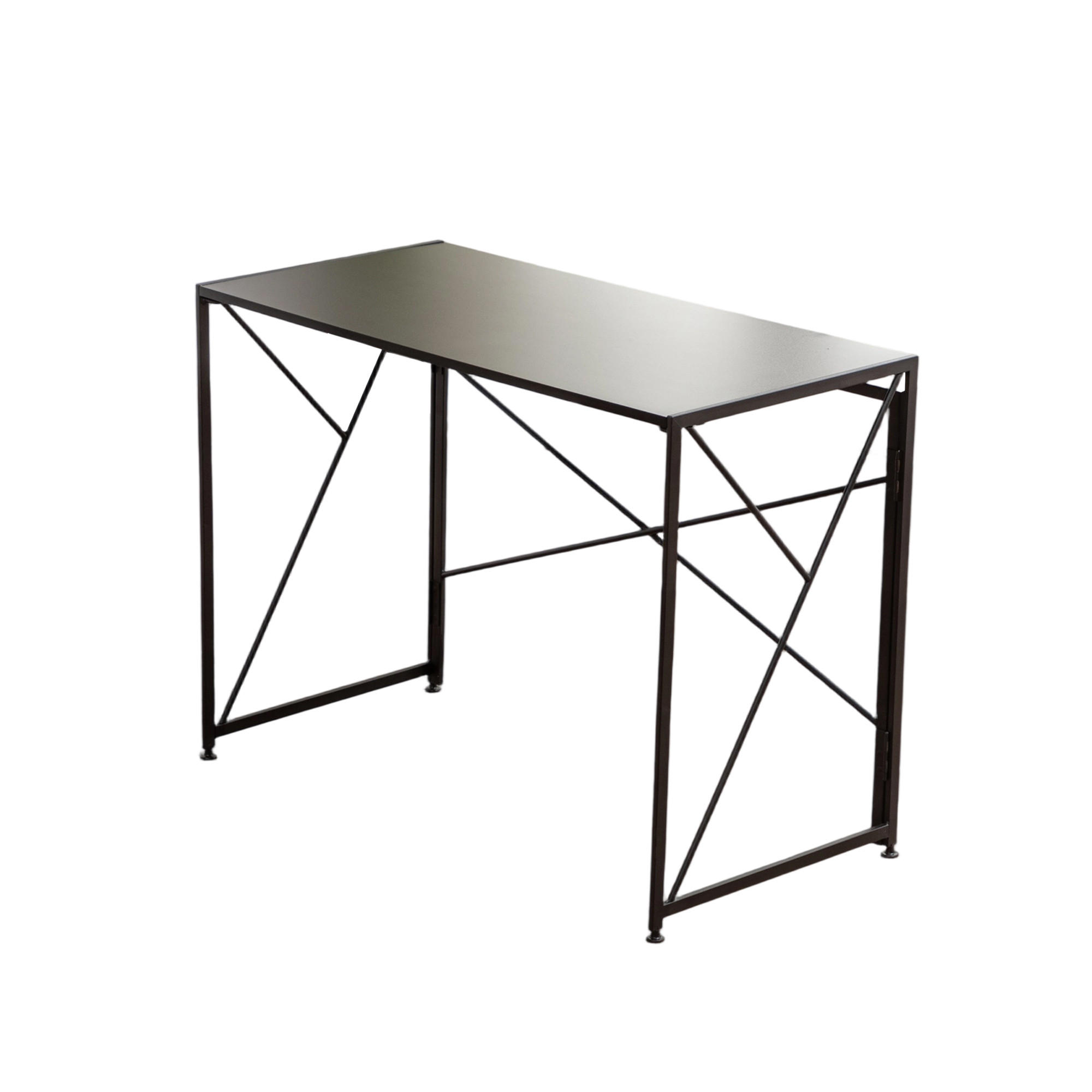 Evryae Schreibtisch Schwarz 50x75x99 cm