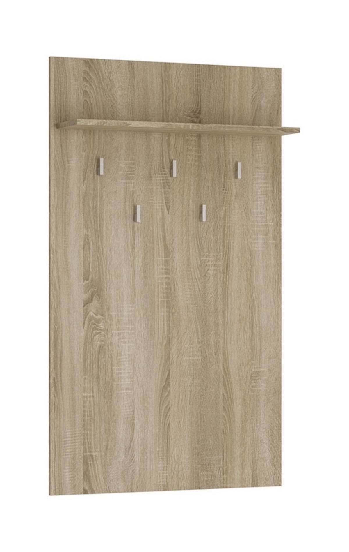 GARDEROBE Gemini Eiche Sonoma 124 / 35 / 127cm 4-teilig - Braun/Sonoma Eiche, Holz/Holzwerkstoff (124/127/35cm) - Feldmann-Wohnen