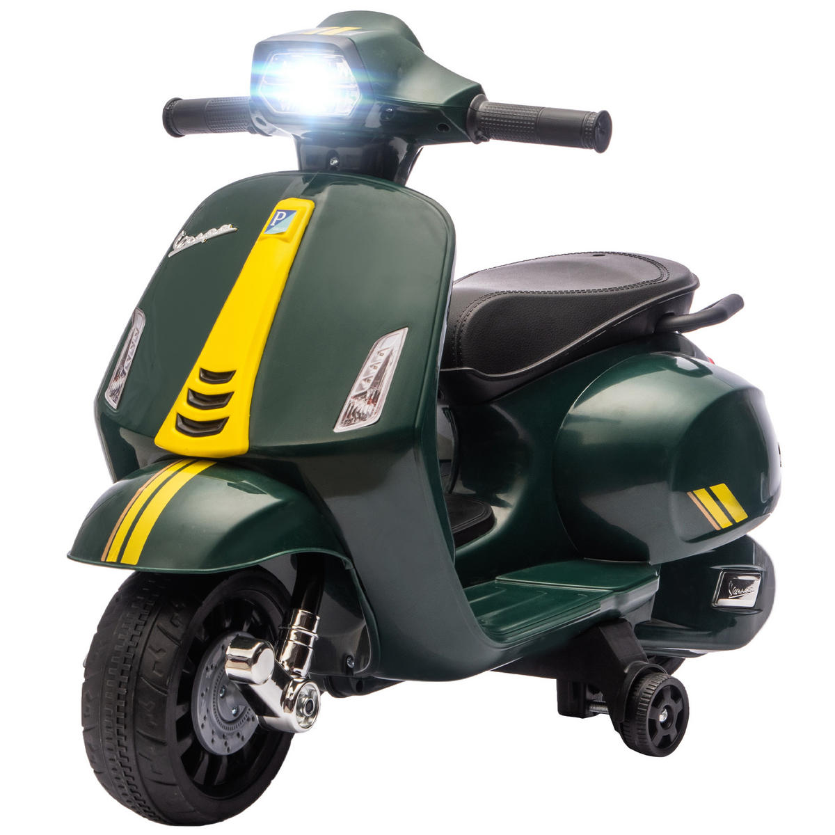 ELEKTRO-MOTORRAD DE-13165 Stützräder Dunkelgrün - Grün, Kunststoff (71/37/52cm) - ComfortXL