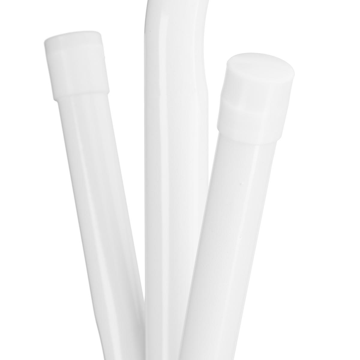 KLEIDERSTÄNDER - Weiß, Metall (60/158/33cm) - Relaxdays