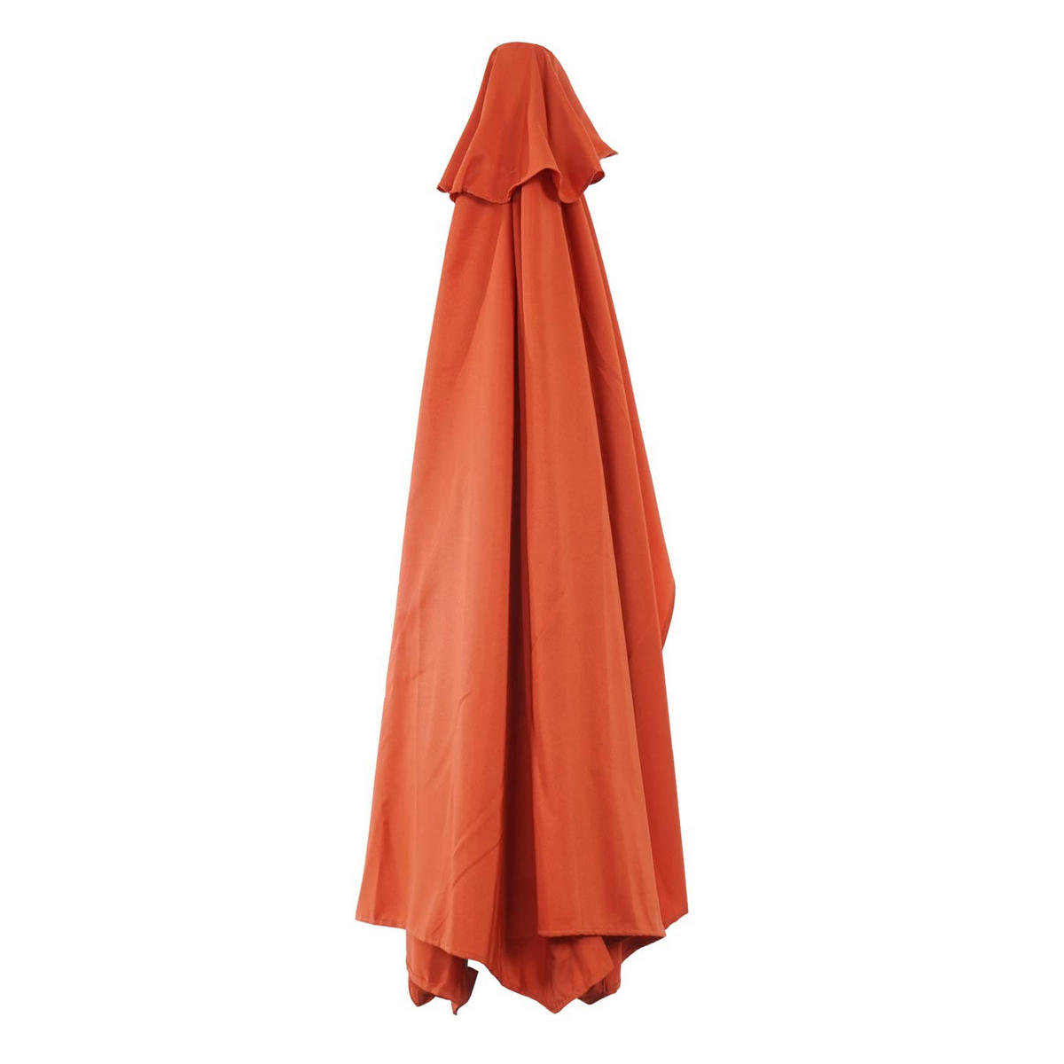ERSATZ-BEZUG SONNENSCHIRM HALBRUND Orange - Orange, Textil (285/145cm) - MCW