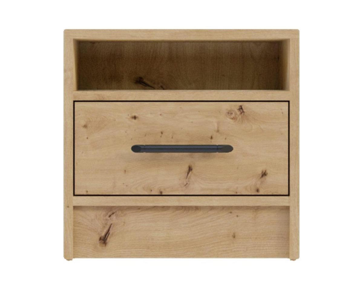 NACHTTISCH SAM SR7 in Eiche Artisan - Eiche Artisan, Holzwerkstoff (40/40/35cm) - Deine Möbel 24