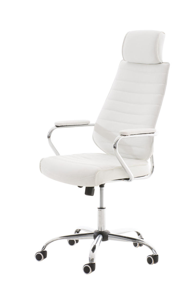 Deluke Bürostuhl Weiß 67x117x60 cm