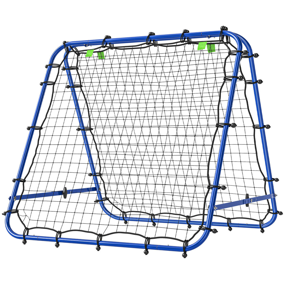 REBOUNDER für Fussball DE-10387 doppelseitig mit 5 Winkeln Blau - Blau, Metall (95/100cm) - ComfortXL