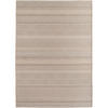 TEPPICH Outdoor Flachgewebe Ethno Muster Polypropylen Balkon Beige Rechteckig 140x200 - Beige, Textil (140/200cm) - KADIMA DESIGN