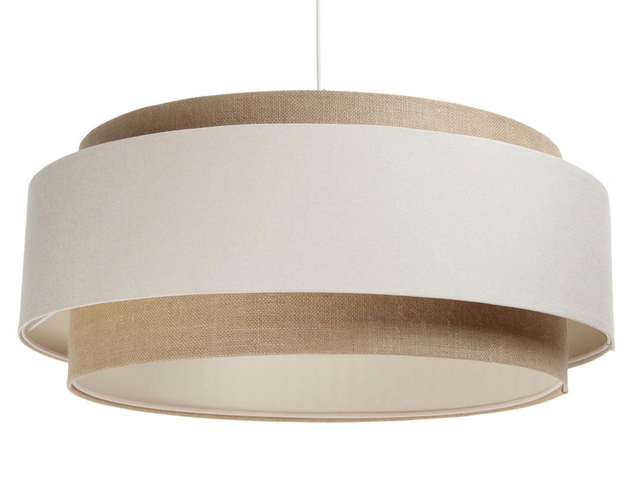 HÄNGELEUCHTE Beige 60/25 cm - Beige, Kunststoff (60/1.9/25cm) - ONZENO