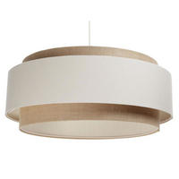 HÄNGELEUCHTE Beige 60/25 cm - Beige, Kunststoff (60/1.9/25cm) - ONZENO