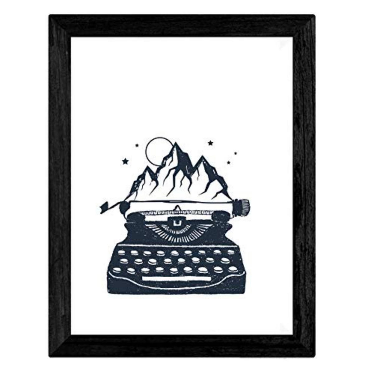 POSTER Set mit 4 Freier Wald A3 Rahmenlos - Klar, Papier (29.7/3cm) - Nacnic