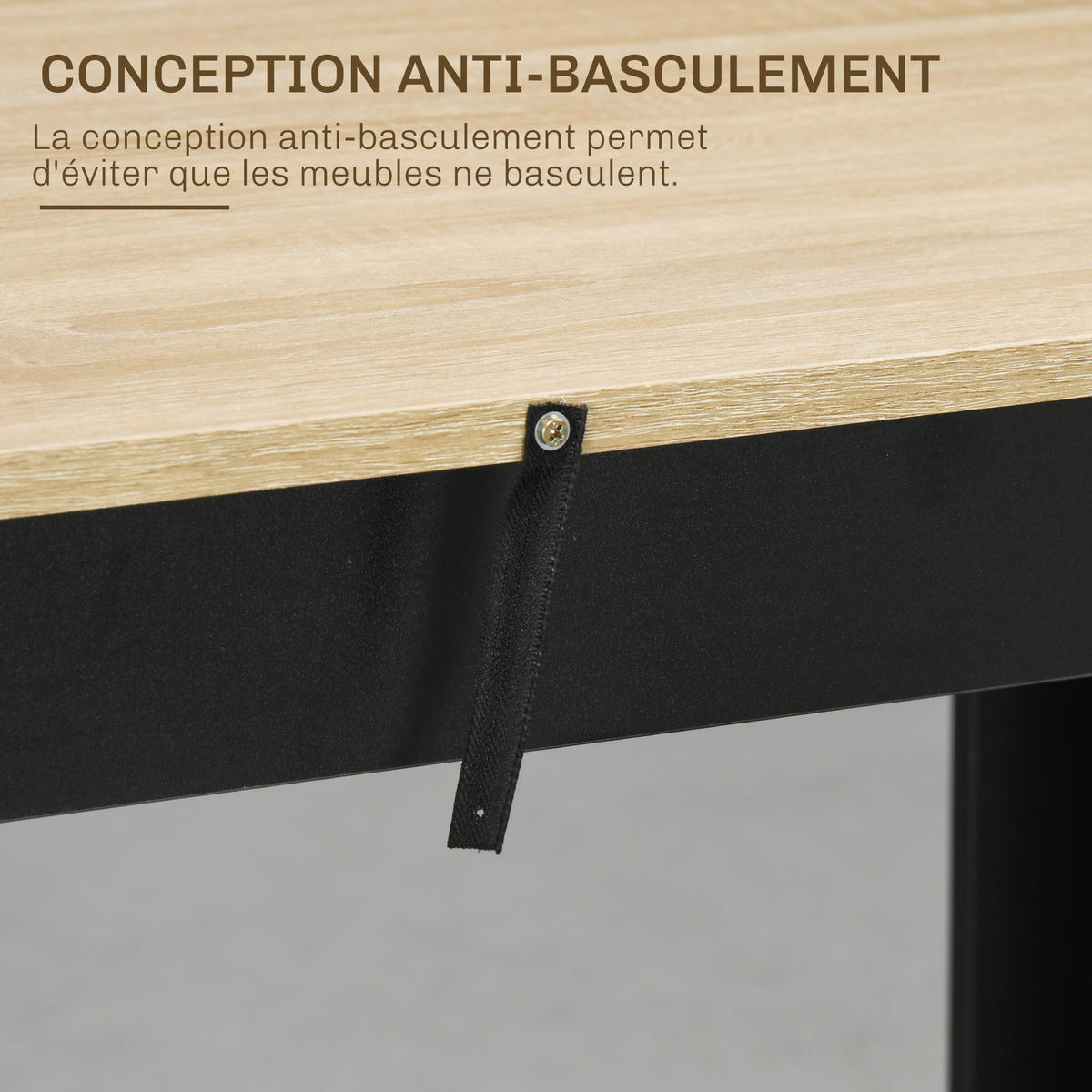 BARTISCH Schwarz 1 Stück - Schwarz, Kunststoff (112/57/106cm) - GiPP