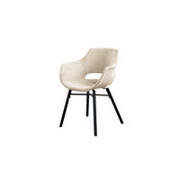 ESSZIMMERSTUHL ZAJA Cremeweiß Cord - Creme, Textil (57/81.5/59cm) - KAWOLA