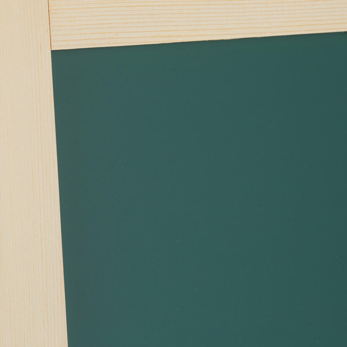 STANDTAFEL Natur Weiß Grün Holz magnetisch Whiteboard - Multicolor, Holz/Holzwerkstoff (45/104/42cm) - Relaxdays