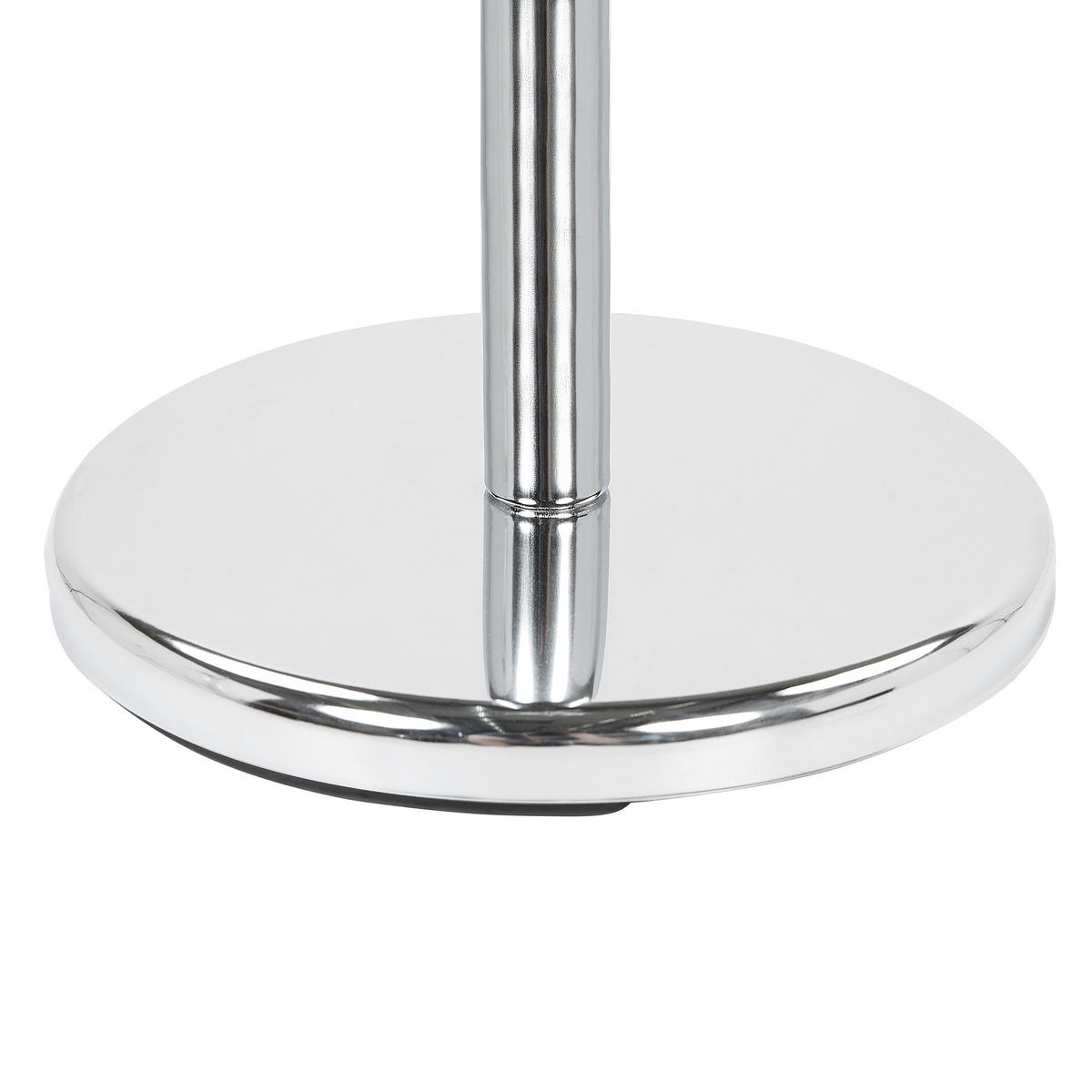 KLEIDERSTÄNDER Chromstahl silber 175 cm Trenton - Silberfarben, Metall (30/175/30cm) - Beliani
