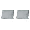 RÜCKENKISSEN Basic 40/60 cm 2er-Set - Grau, Textil (60/8/40cm) - Madison