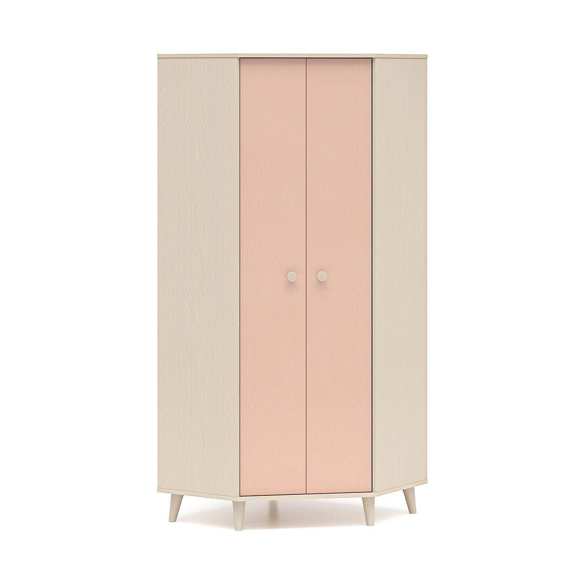 hi-markt Kleiderschrank Rosa 80x190x80 cm