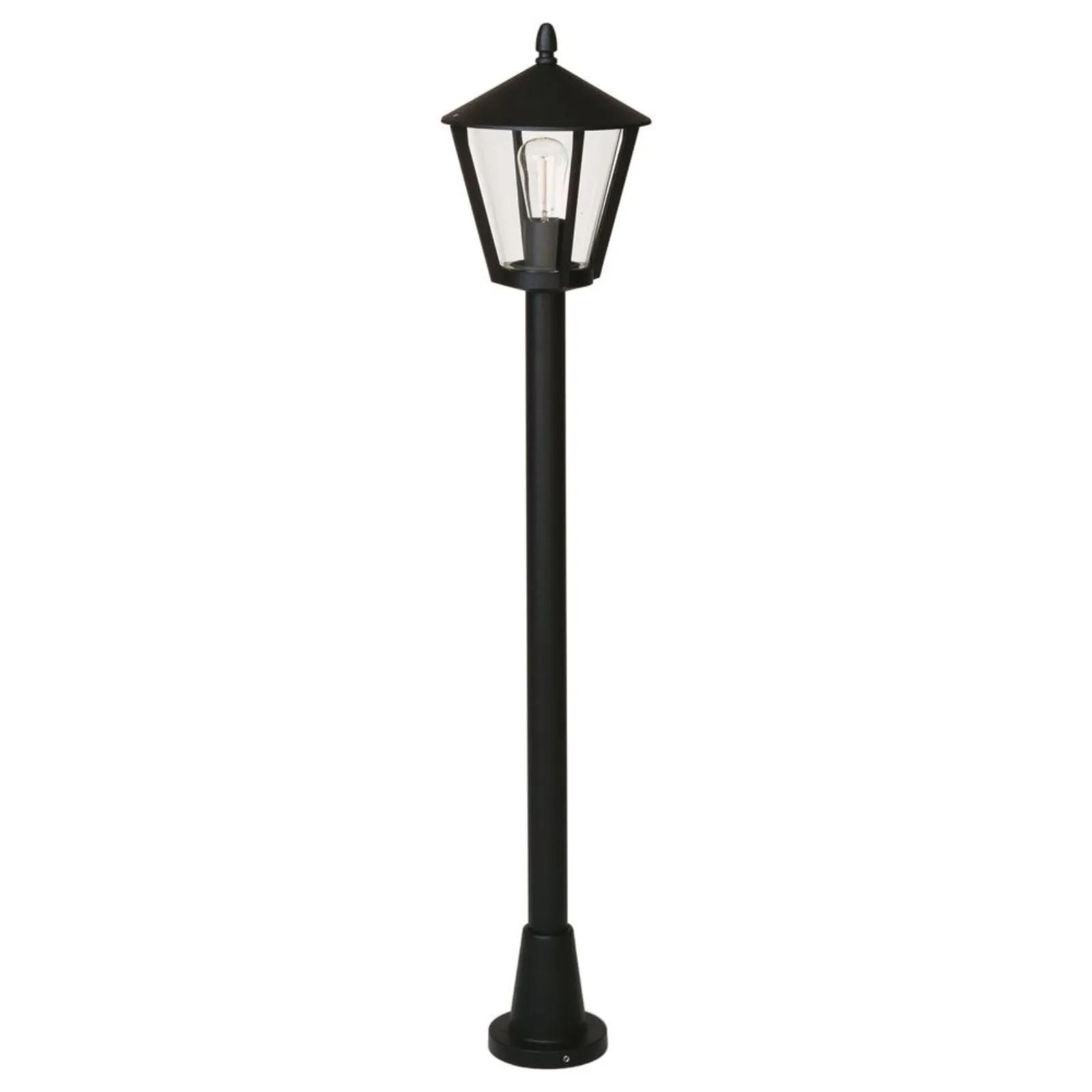 WEGELEUCHTE Schwarz - Schwarz, Metall (13/13/135.5cm) - click-licht