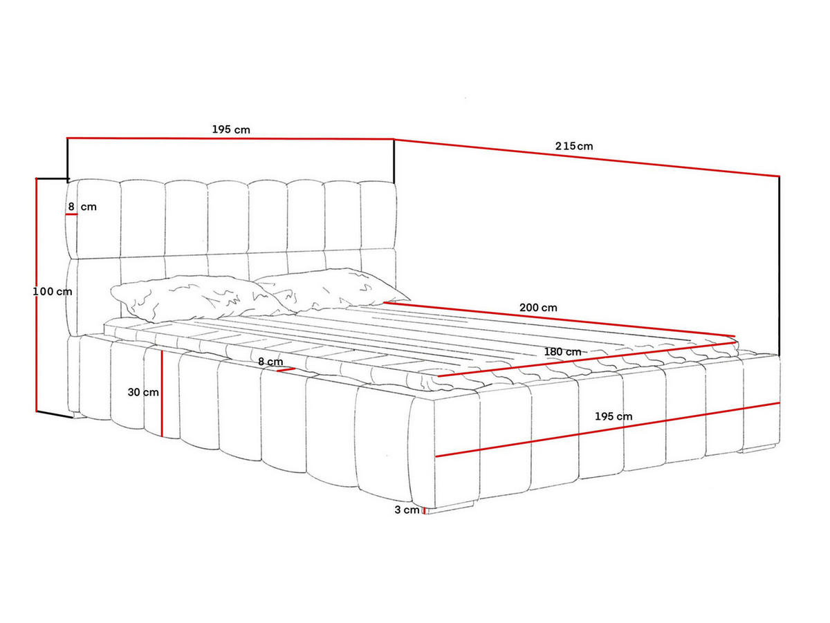 POLSTERBETT 180x200 cm, Alma, Doppelbett mit Bettkasten, Lattenrost aus Holz, Velourstoff, Dunkelblau - Dunkelblau, Holz/Kunststoff (180/200cm) - Marpur