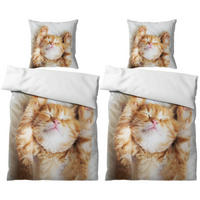 BETTWÄSCHE 4-teilig Lilly - Creme, Naturmaterialien (135/200cm) - Sanilo