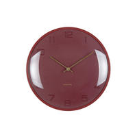 WANDUHR Fuerte Dome Rot 30.5/3/30.5 cm - Rot, Metall (3/30.5/30.5cm) - Karlsson
