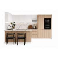 KÜCHENZEILE - KS27-G390x260 – Zivora - Komfort und Design perfekt vereint - Eichefarben, Holz (390/213.3/260cm) - ROYAL24_MARKT