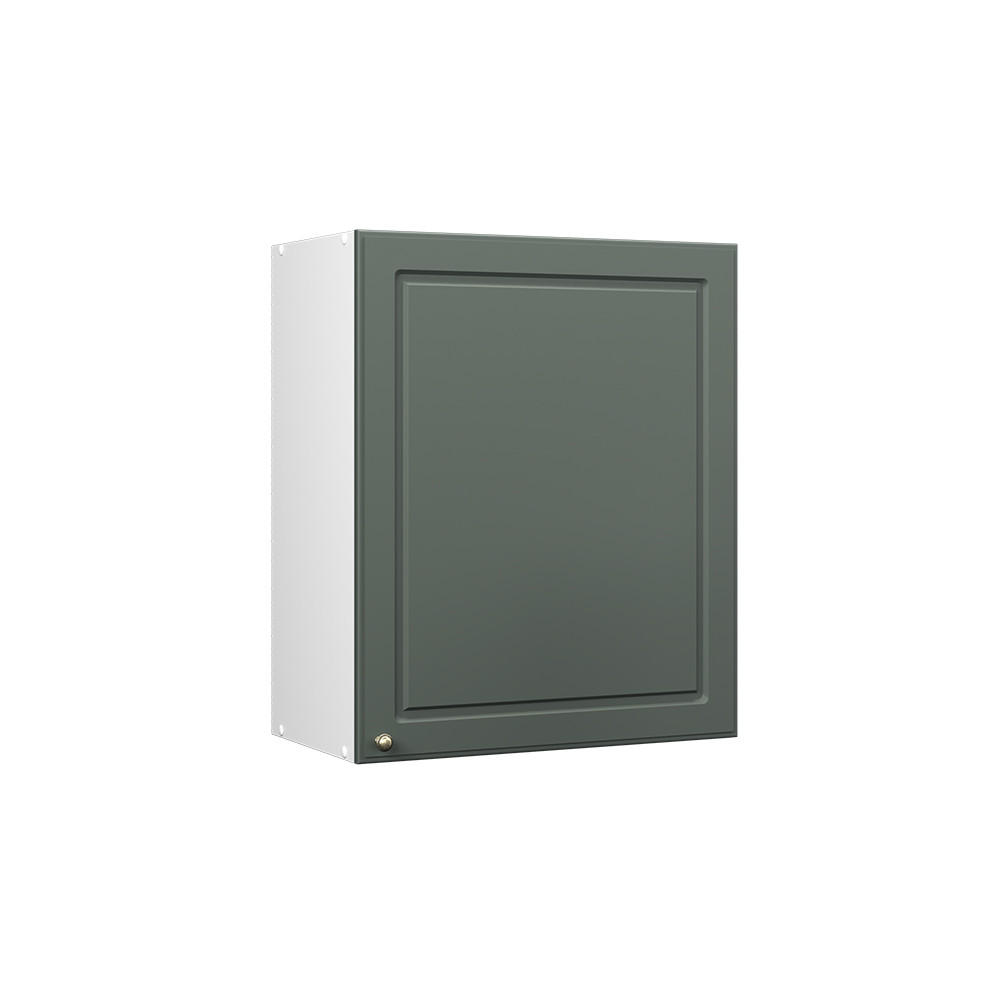 HÄNGESCHRANK Fame-Line, Grün-Gold Landhaus, 60 cm - Weiß/Grün, Holzwerkstoff (60/72/34.1cm) - Vicco