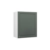 HÄNGESCHRANK Fame-Line, Grün-Gold Landhaus, 60 cm - Weiß/Grün, Holzwerkstoff (60/72/34.1cm) - Vicco