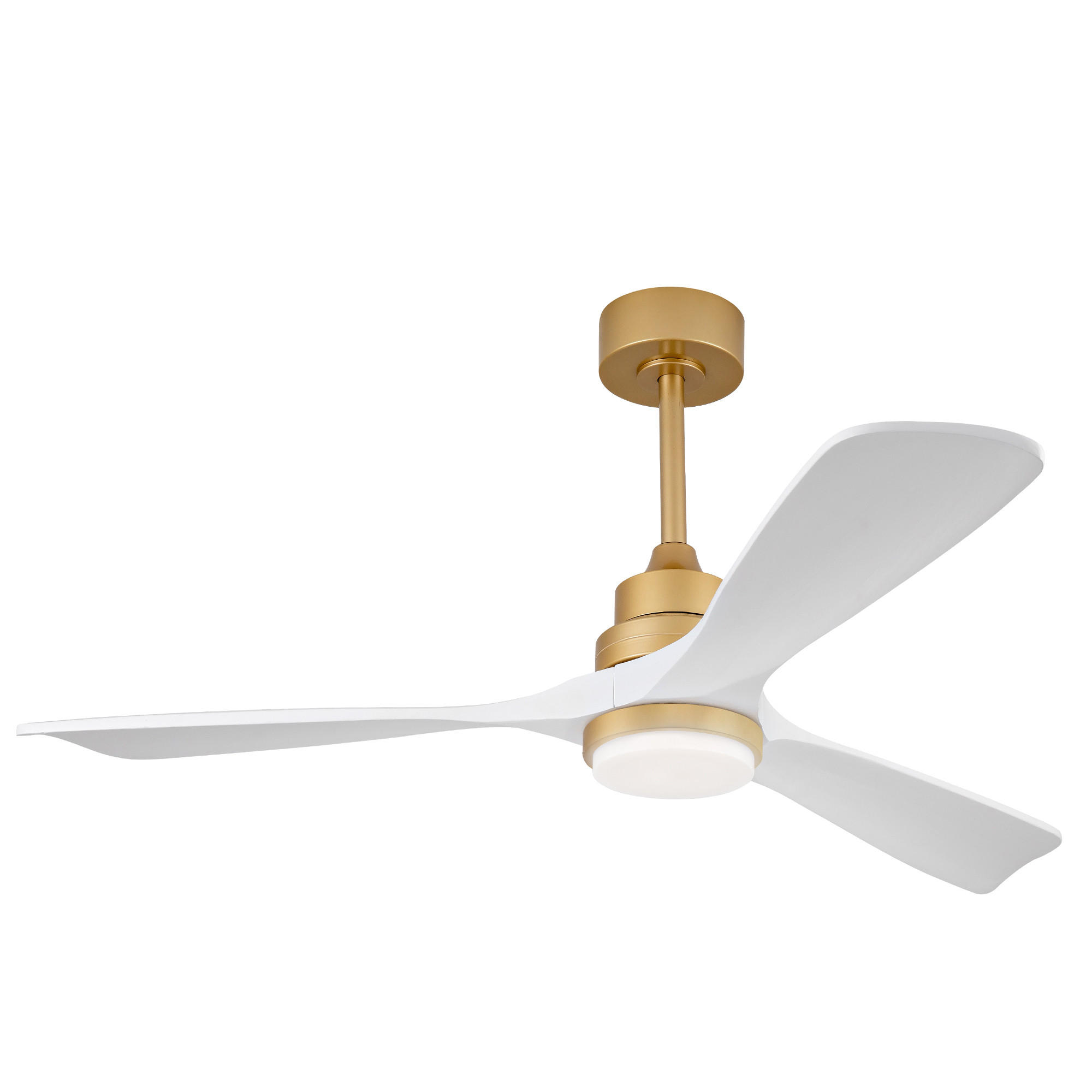 ComfortXL Deckenventilator Weiß 132x40x132 cm