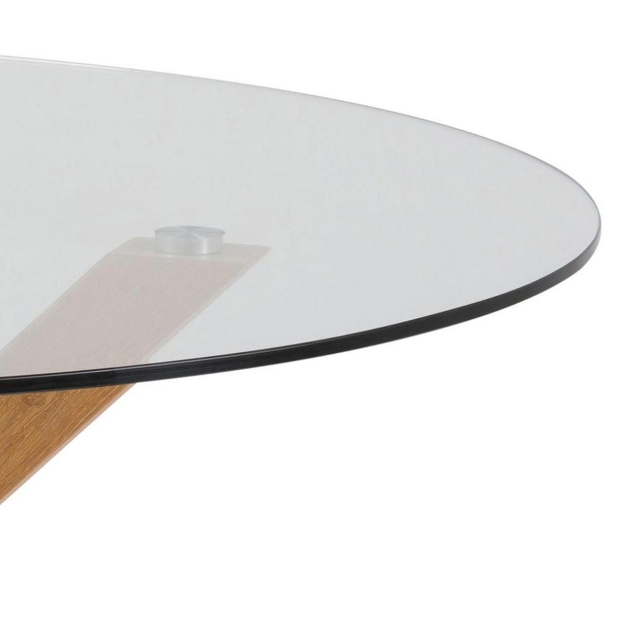 ESSTISCH Glas - Weiß, Holzwerkstoff (119/119/76cm) - ebuy24