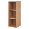 REGAL - 3 Ordnerhöhen 40/40/110 cm in Nussbaumfarben - Nussbaumfarben, Holzwerkstoff (40/110/40cm) - bümö