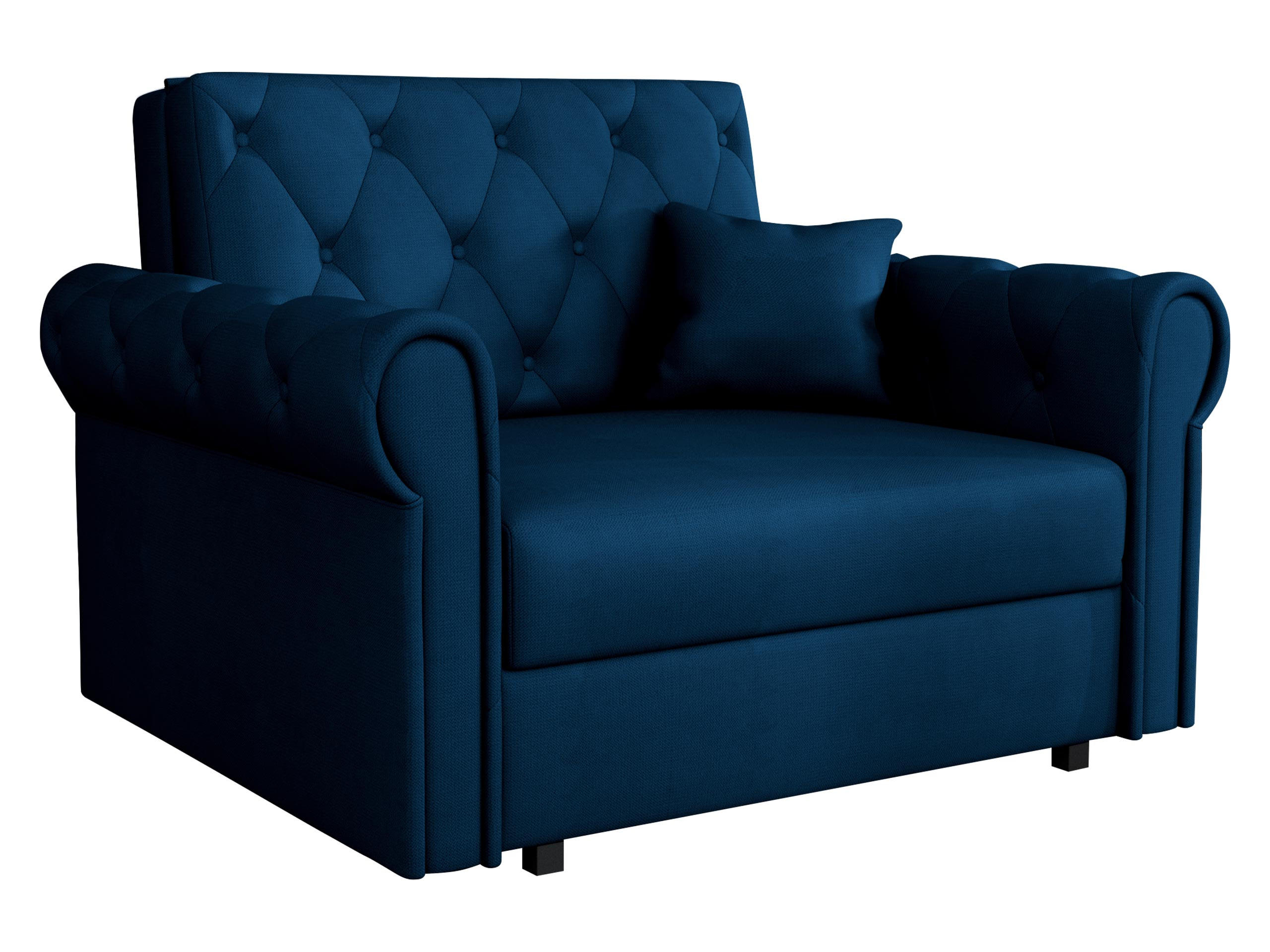 Mirjan24 Schlafsofa Blau 116x85x98 cm