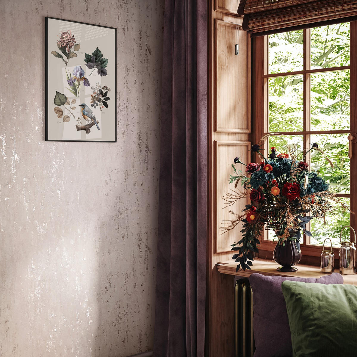 VLIESTAPETE Betonoptik Tapete beige - Beige/Kupferfarben, Papier (53/1005cm) - marburg