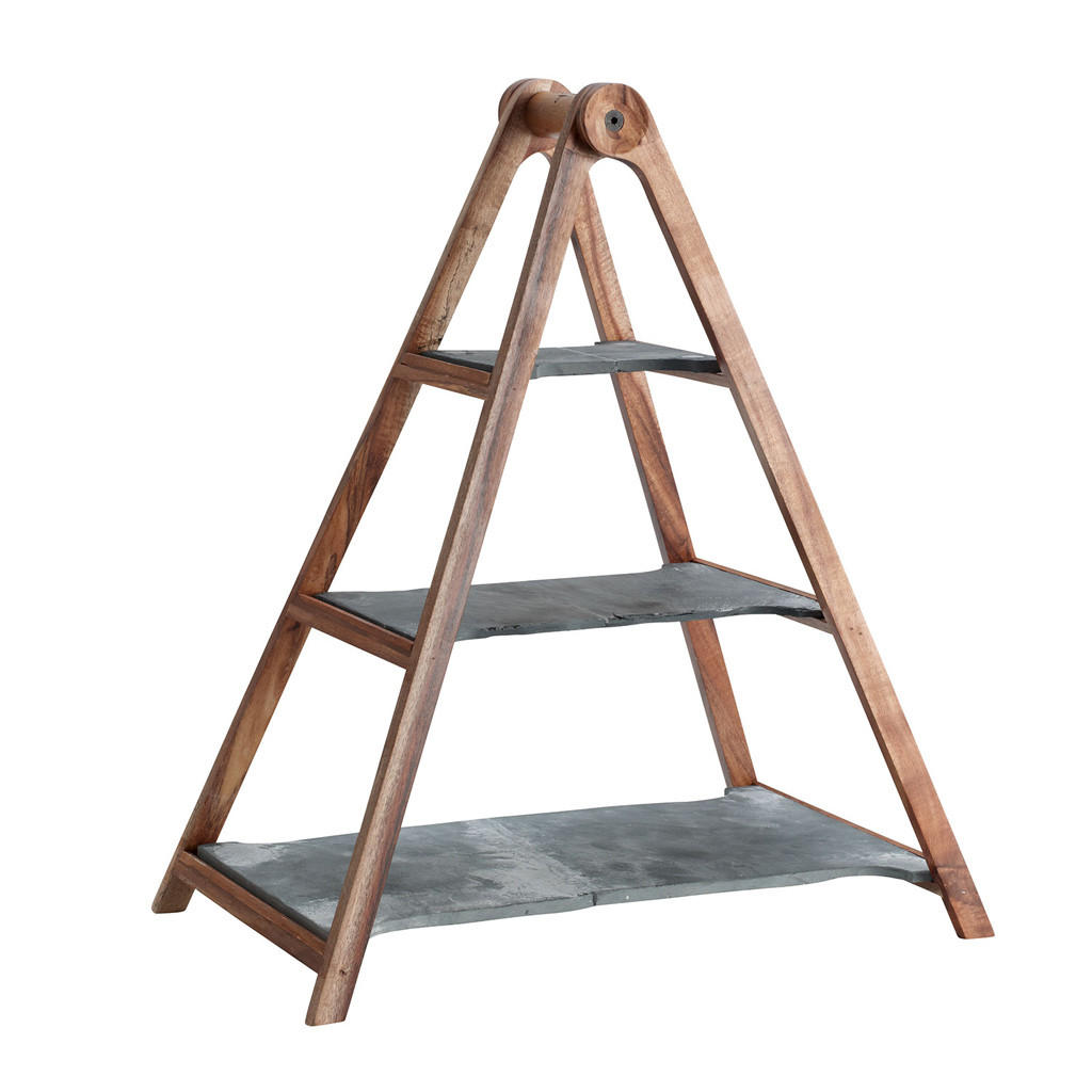Villeroy & Boch Etagere Braun, Grau 47.5 cm