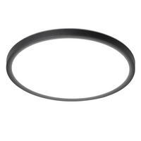 LED-DECKENLEUCHTE Malatesta 18/18/2.6 cm - Schwarz, Kunststoff (18/18/2.6cm) - Nettlife