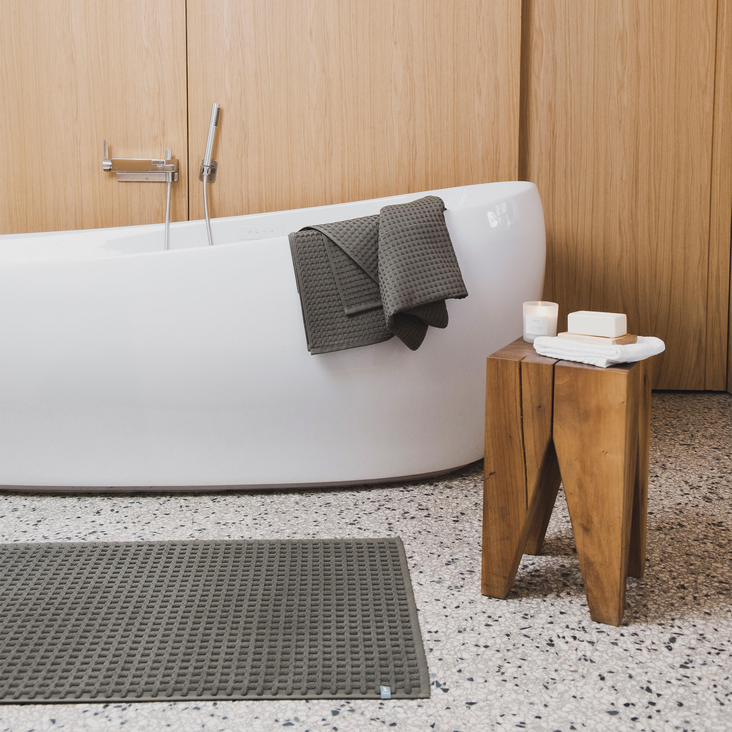 Thumbnail - Möve Badteppich, Rosa, Textil, 60x60 cm, unisex, Badtextilien, Badematten