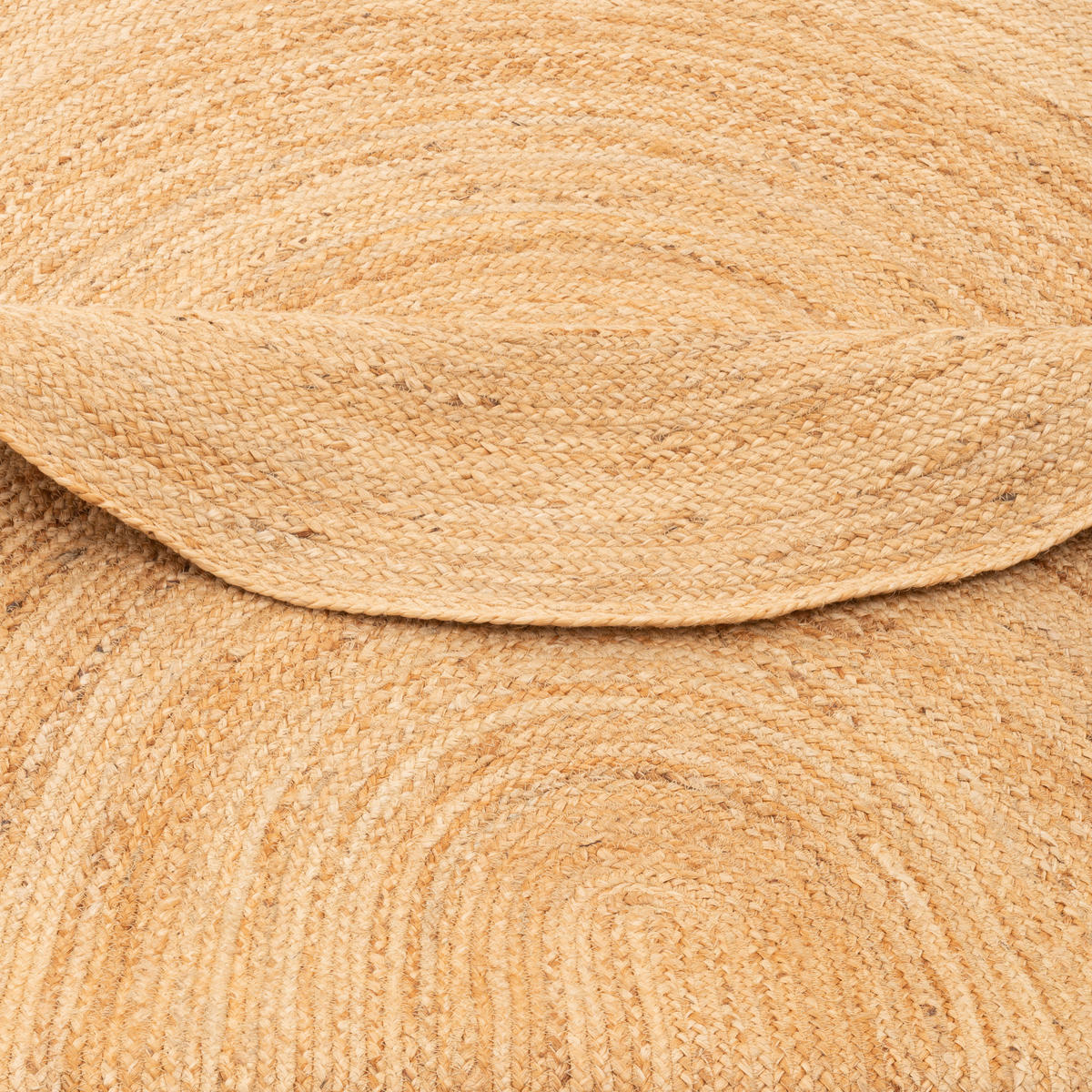 NATURFASER TEPPICH JUTE SALSA NATUR UNI - Beige, Textil (160/230cm) - Pergamon
