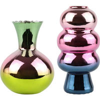 VASENSET Radiance bunt glänzend 2-tlg. - Multicolor, Glas (16cm) - FURNARO