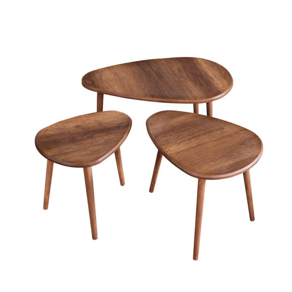 Habitat Garten Couchtisch Braun 52x50x80 cm