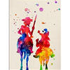 POSTER Don Quixote & Sancho Panza 30X40cm Rahmenlos - Klar, Papier (30/5/40cm) - Nacnic