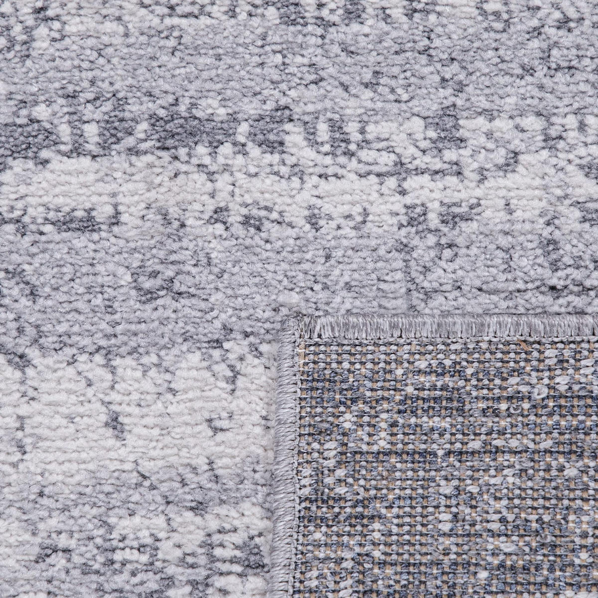 KURZFLORTEPPICH 120/160 cm Catania 842 - Grau, Kunststoff (120/160cm) - Paco Home