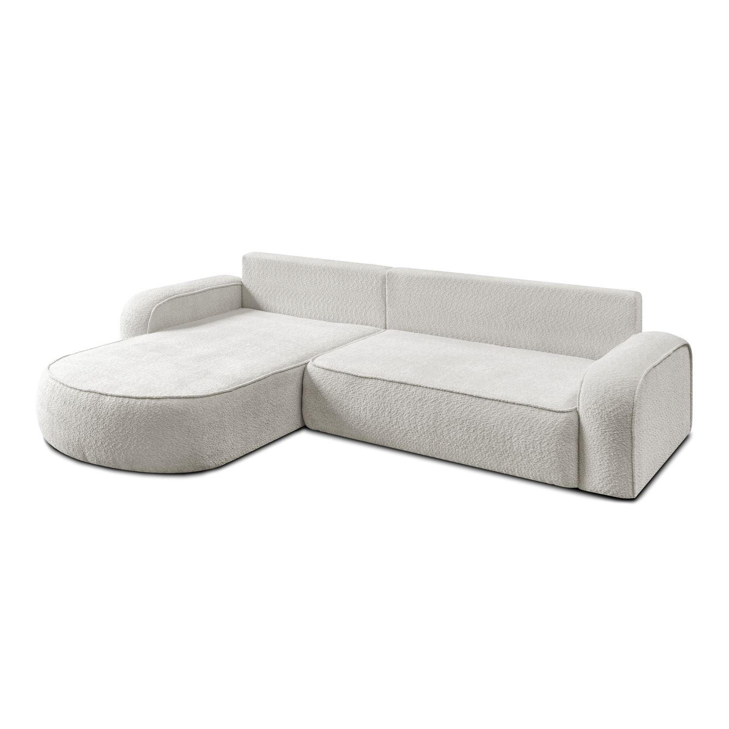 Thumbnail - Lookway Eckcouch, Creme, Textil, 275x178 cm, Wohnzimmer, Sofas & Couches, Wohnlandschaften, Ecksofas