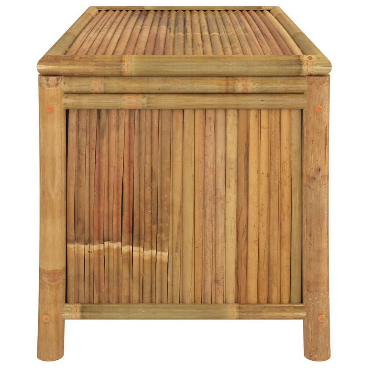 GARTENTRUHE 90x52x55 cm Bambus - Braun, Holz (90/55/52cm) - furnicato