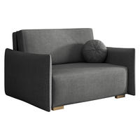 SCHLAFSOFA Viva Glov II - Naturfarben/Grau, Holz/Textil (134/85/98cm) - MIRJAN24