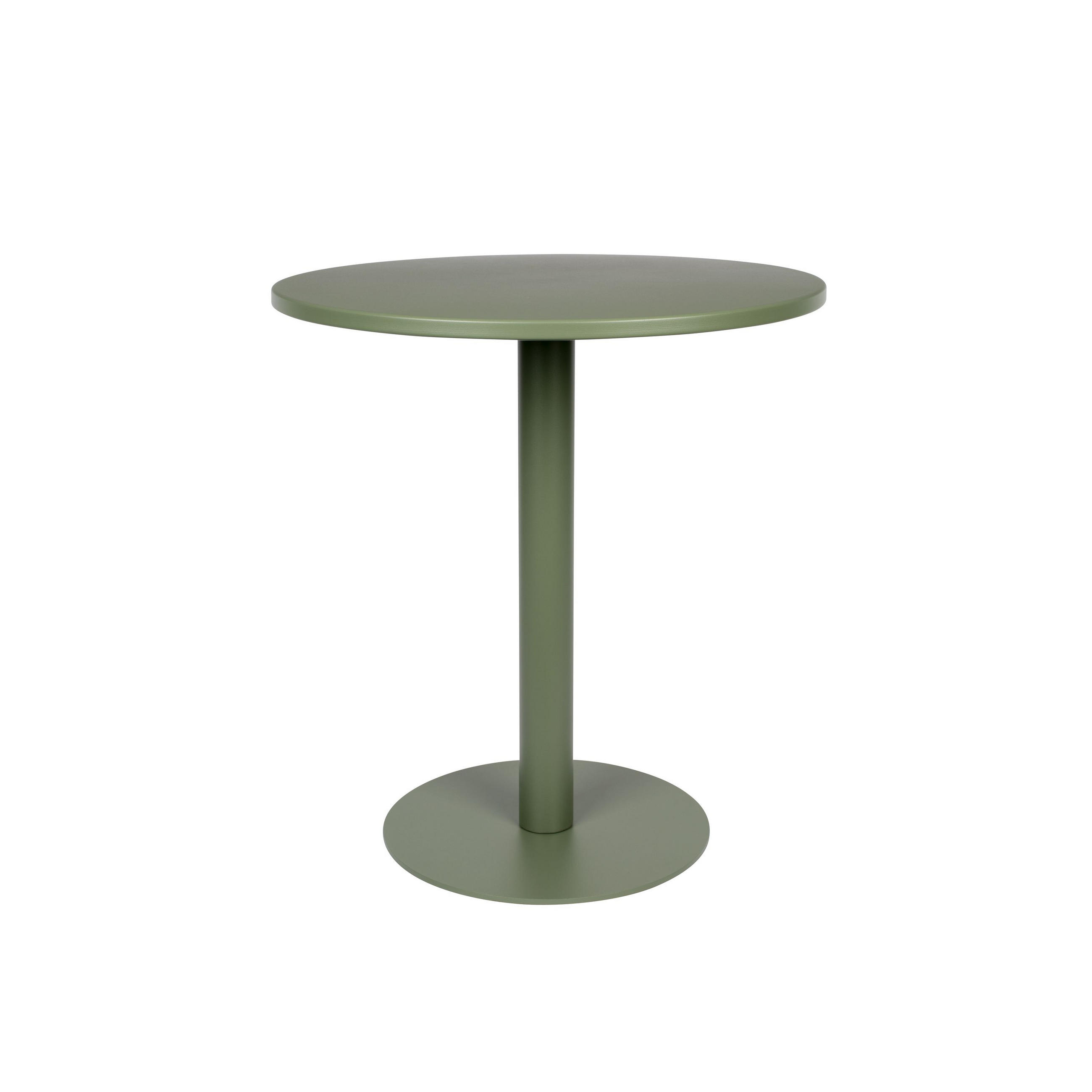 BISTROTISCH Metsu Garten Rund 70 cm Grün - Grün, Metall (70/70/76cm) - Zuiver