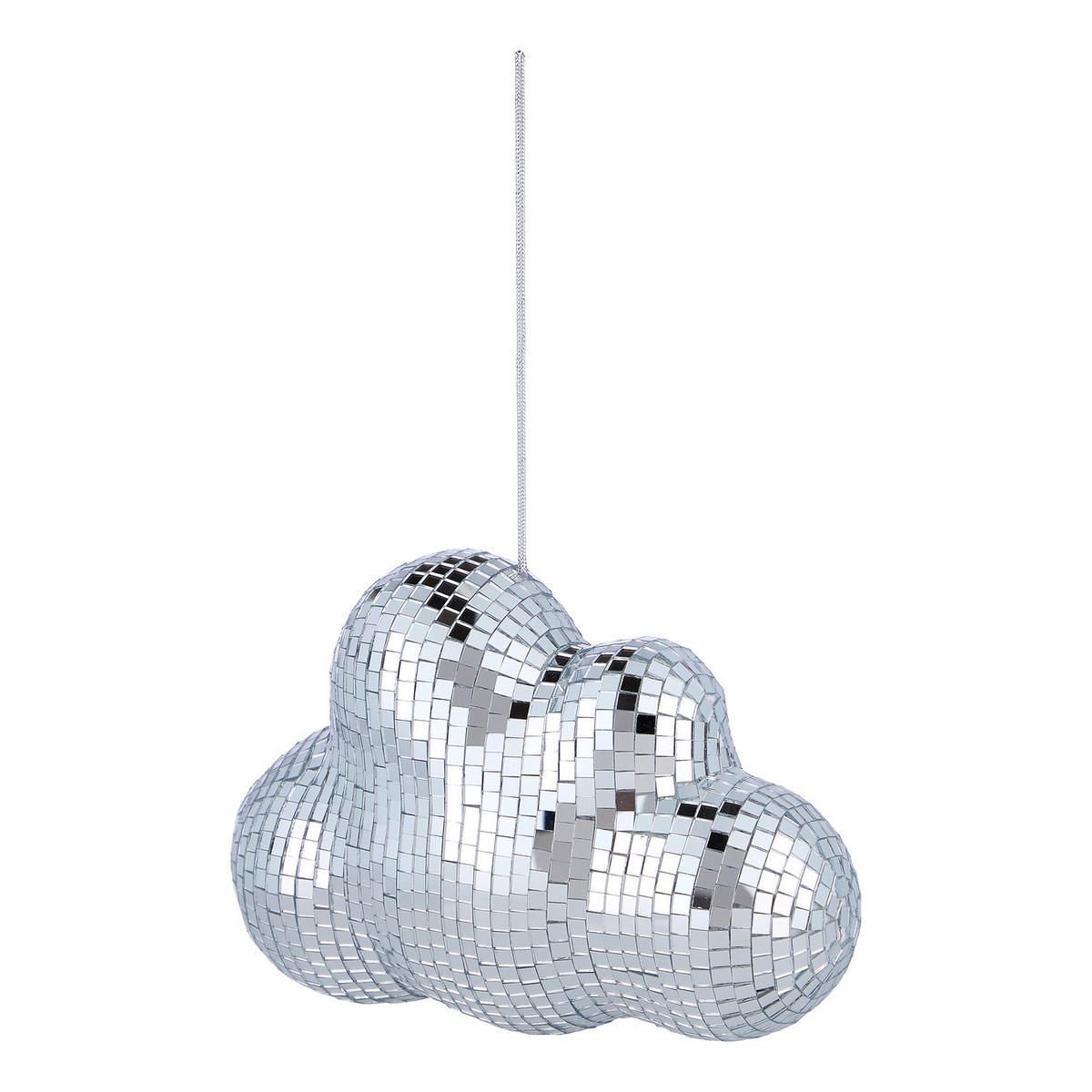 DEKO-WOLKE Disco - Silberfarben, Glas (8/13/18cm) - Butlers