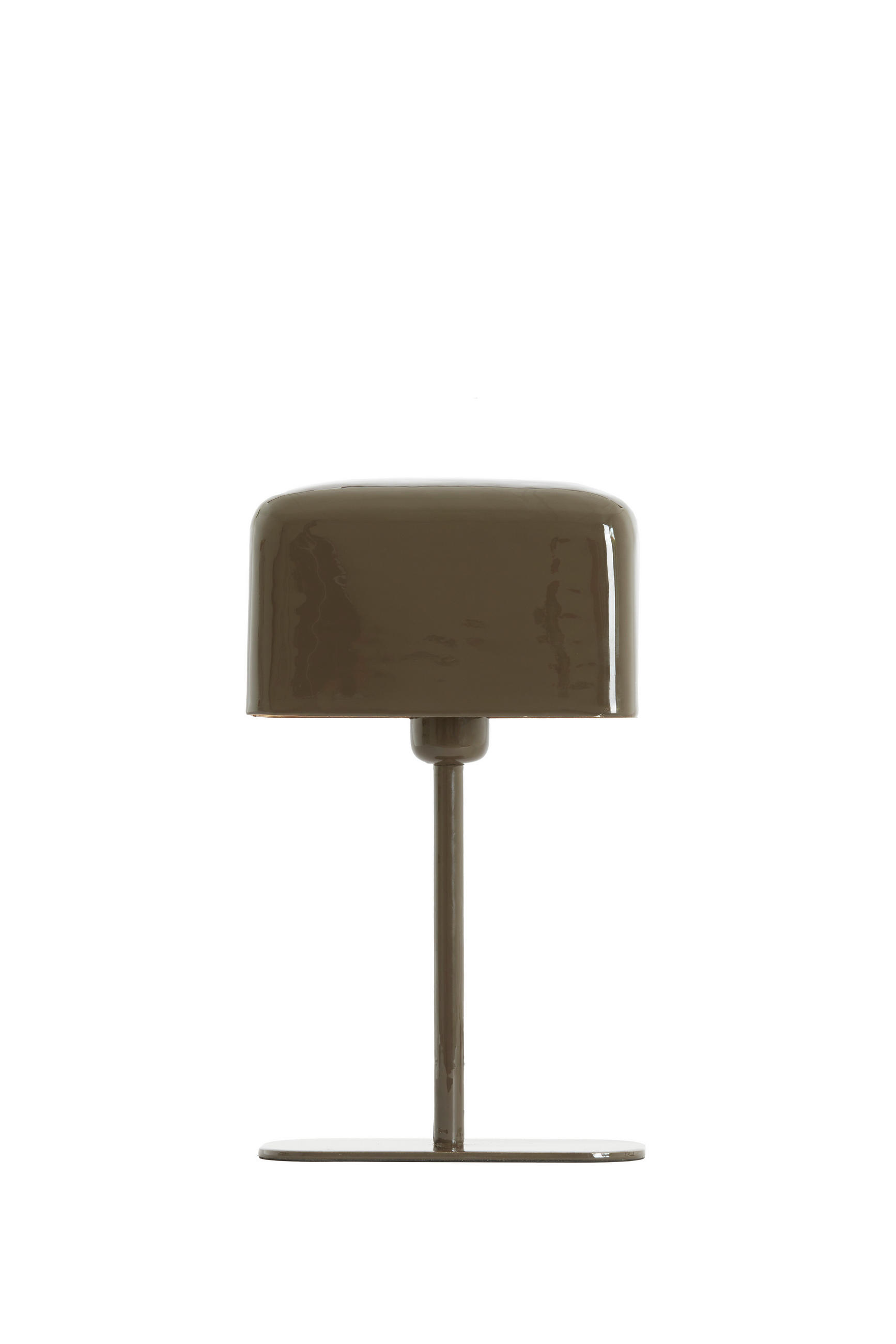 TISCHLAMPE Elenie Braun 20/10/36 cm - Dunkelbraun, Metall (20/10/36cm) - Light & Living